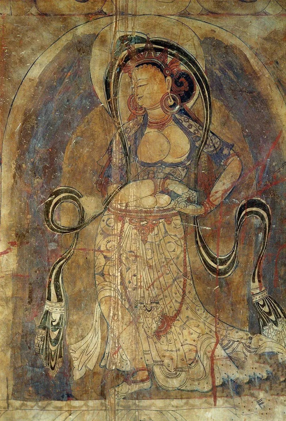 托林寺精美壁画 古格王朝后朝